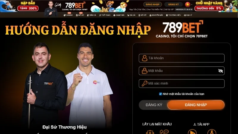 Hướng dẫn đăng nhập 789BET chi tiết và cách xử lý lỗi truy cập Hướng dẫn đăng nhập 789BET chi tiết và cách xử lý lỗi truy cập